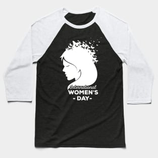 Happy Women's Day Cute 8TH March Baseball T-Shirt